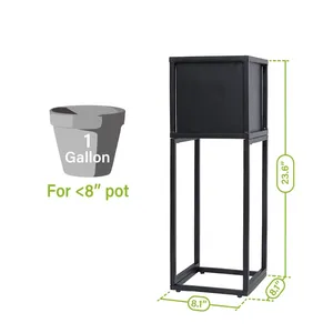 Nouveau rond fleur plante support métal pour intérieur extérieur décor à la maison or fleur support maison intérieur extérieur décor utilisation en gros - Product Image 2