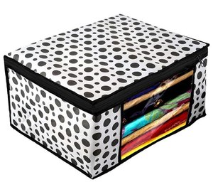 Portable and Flexible Saree <b>Storage</b> Bag Foldable and Adjustable Design - Product Image 4