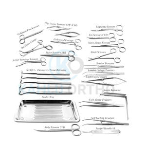 Juego de instrumentos de cirugía plástica y rinoplastia Premium de 25 piezas Juego quirúrgico de acero inoxidable de la mejor calidad de KAHLU ORTHOPEDIC - Product Image 1