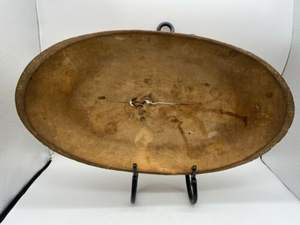 Bol à pâte en bois fait à la main avec design moderne, ustensiles de cuisine élégants pour un usage domestique, finition naturelle, emballés dans un carton - Product Image 3