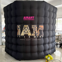 Grande Promotion Cabine Photo Gonflable 360 avec Éclairage LED