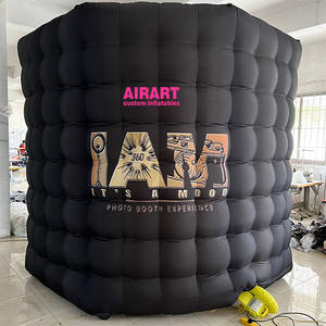 Hot sale <strong>inflatable</strong> photo booth <strong>inflatable</strong> 360 photo booth with LED light - Product Image 2