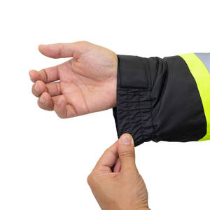 Chaqueta DE SEGURIDAD reflectante para hombre para trabajo y construcción ropa de invierno al por mayor - Product Image 4