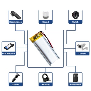 <span class=keywords><strong>LT</strong></span> 3.7V batteria ricaricabile 601230 180mAh Lipo per Smart Watch cuffie 3.7V batterie ai polimeri di ioni di litio - Product Image 6