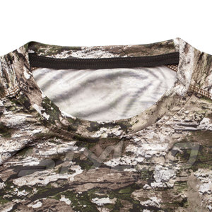 Camiseta de manga larga de camuflaje personalizada OEM de punto ligero de secado rápido nuevo diseño hecho de poliéster/algodón - Product Image 5