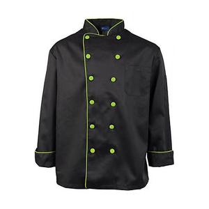 Ensemble veste de chef unisexe à manches longues avec logo personnalisé Uniformes d'hôtel en polyester/coton Couleur et taille personnalisables de haute qualité - Product Image 6