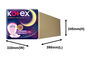 Toallas Sanitarias Más Vendidas, Anti-Fugas, Protección Nocturna Kotex, Toalla Sanitaria de 41 cm, 14 Unidades x 12 - Product Image 3