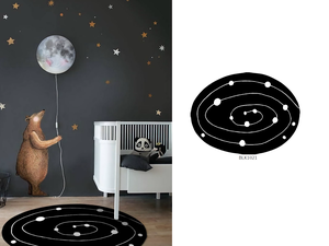 Tapis imperméable <span class=keywords><strong>d</strong></span>'intérieur populaire de Kaili Wilton Low Pile Naive Naughty Design Kids Teens Home Travel Study Car Prayer Picnic - Product Image 2