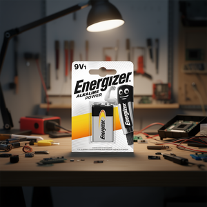 Batería Alcalina de Transistor de 9V, Cable de Alimentación ALKALINE POWER, Producto de una Sola Pieza - Product Image 3