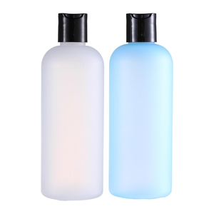 300ml PET Plastique Bouteille Disque Bouchon Pulvérisation Impression Bouteille Rechargeable Shampooing Lotion Cosmétique Conteneur Voyage Emballage - Product Image 1