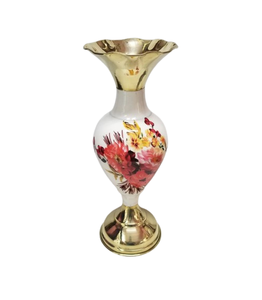 Florero de latón de alta calidad hecho a mano, maceta grabada, diseño árabe para Decoración de mesa de boda y Aniversario - Product Image 1