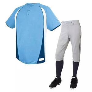 Ropa deportiva Top Trending Nuevo diseño Material de poliéster de alta calidad Conjuntos de uniformes de béisbol Jersey y pantalones Conjuntos Adultos - Product Image 4