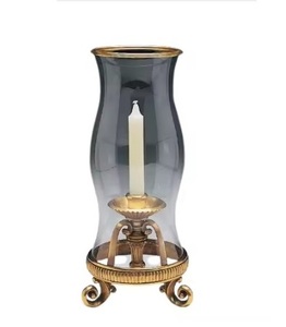Candelabro de Metal Hecho a Mano con Diseño de Base Floral, Nuevo y Popular, Decoración para el Hogar, Portavelas para Eventos o Ocasiones Navideñas - Product Image 2