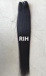 Mèches indiennes naturelles Remy, cheveux lisses, doux et soyeux, cool, 10A, pour extensions de cheveux humains, bruts, non traités - Product Image 6