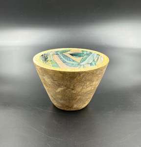 Bol de service en bois massif de grande taille Articles de restauration jetables pour la maison Hôtel Restaurant Bol en bois utilisé. - Product Image 6