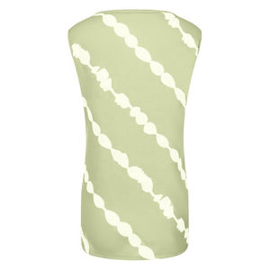 Haute qualité bas quantité minimale de commande OEM ODM blanc entraînement Yoga sport Fitness Gym sans couture femmes débardeur Hip Hop avant 100% coton - Product Image 2