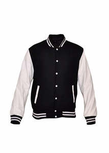 Veste bomber varsity épaisse doublée brodée de baseball, vestes bomber pilote, vestes varsity pour hommes - Product Image 4