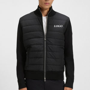 Veste de haute qualité en gros à prix avantageux pour hommes, design tendance avec logo personnalisé / fermeture éclair, collection d'hiver - Product Image 1