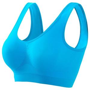 Sujetadores deportivos de talla grande para mujer, ropa interior con almohadilla a prueba de golpes absorbente de sudor, lencería para gimnasio, correr, Fitness, Yoga, S-5XL - Product Image 6