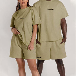 Conjuntos de Camisetas de Estilo Urbano para Hombre, Tallas Grandes, Diseño Personalizado, Impresión Digital, Transpirables, para Verano - Product Image 3