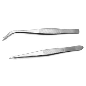 Pince à épiler droite HERMANN MEDITECH HM-ET-206 Deluxe, haute qualité, durable, en acier inoxydable, outil de précision, salon de beauté, cils - Product Image 3