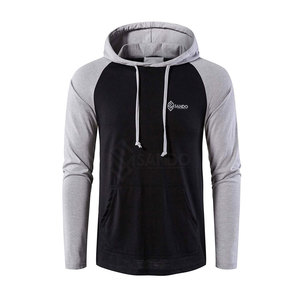 Jersey informal para hombre, sudaderas con capucha, cremallera de invierno, tela suave, logotipo personalizado sólido, Impresión de etiqueta privada, el mejor Material - Product Image 2