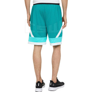 Short de course d'été décontracté pour hommes en maille à séchage rapide avec logo personnalisé motif en toile unie - Product Image 5