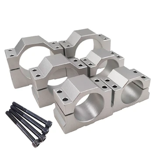 Nhôm Trục Chính Kẹp Động Cơ Khung Giá Với 4Pcs Vít Cho CNC Khắc Router Động Cơ Máy Gắn Chủ - Product Image 5