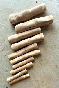 Juguetes de madera para perros de café de tamaño personalizado, madera natural para masticar perros - Product Image 5