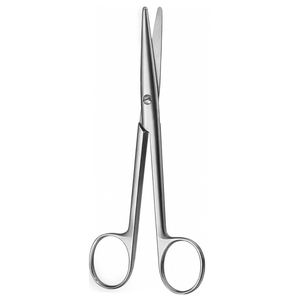 Tijeras de disección STILLE de alto grado, tijeras rectas romas de 150mm, tijera médica para sala de cirugía de acero inoxidable de 6 pulgadas - Product Image 6