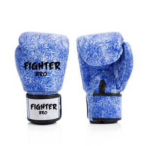 Gants de boxe gagnants blancs sur mesure de haute qualité fabriqués avec des gants de boxe de compétition personnalisés en cuir véritable - Product Image 5