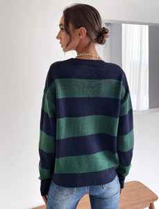 Winter Trademark Teams Alta calidad Premium Tallas grandes Casual Damas Moda Elegante Linterna Manga Poliéster/Lana - Product Image 2