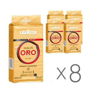 Grains de café Lavazza Qualita Oro de qualité supérieure 250g Meilleur prix d'usine Grains de café arabica italiens offrant un arôme riche - Product Image 2