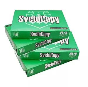 廉价100% 白色SvetoCopy A4复印纸/双a纸a4 /Sveto复印A4纸80 Gsm A4