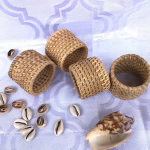 ห่วงใส่ผ้าเช็ดปากหวายสานธรรมชาติให้ความโดดเด่นเหนือกาลเวลาและออร์แกนิกเพื่อยกระดับประสบการณ์การรับประทานอาหารของคุณในทุกโอกาส - Product Image 5