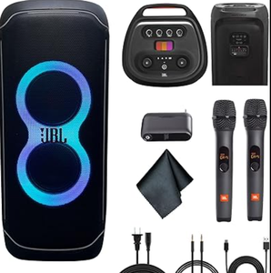 ลำโพงพกพาไร้สาย TUK รุ่นใหม่ PARTYBOX ULTIMATE พร้อมเอฟเฟกต์แสงไฟ ไมโครโฟนไร้สาย 2 ตัว - Product Image 1
