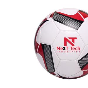 Balón de entrenamiento de fútbol de Next Tech Industries Material de PU para fines de entrenamiento con diseño personalizado y logotipo personalizado - Product Image 3