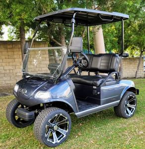 Carrito de Golf Eléctrico de 2 Plazas, Todoterreno, con Suspensión Alta, Vehículo Compacto para Pasajeros en Venta - Product Image 4
