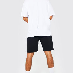 <b>Men's</b> XS Size Casual Canvas <b>Shorts</b> Solid Pattern Applique Quick Dry <b>Lightweight</b> for Hot Summer Private Label Reasonable Price - Product Image 2