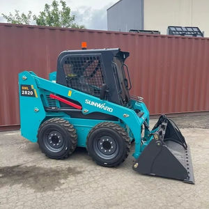 Sunward SWTL2820 50HP Skid Steer Loader Used Mini Crawler Loader with <b>Engine</b> Hydraulic Cylinder Other Core Components - Product Image 1