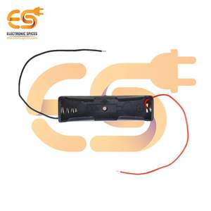 Accessoires de batterie électronique 18650 3.7V Spices Pack de 10 boîtiers en plastique avec fil 1X3.7V = 3.7Volt - Product Image 2