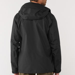 Veste de ski à capuche personnalisable de haute qualité pour hommes, fermeture à glissière respirante, vêtements de neige directement du fabricant - Product Image 4