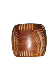 Anneau de serviette en bois artisanal, finition en bois naturel, décoration de table, accessoires de salle à manger rustiques pour hôtel, restaurant, décoration de table à domicile - Product Image 3