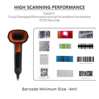 Escáner de Código de Barras 1D USB CMOS WCMI SD5231 de Alta Velocidad para Kiosco, Tamaño A4, en Stock, Soporte OEM, Precio Económico