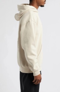 เสื้อฮู้ดสวมหัวผ้าฝ้าย100% ทันสมัยสำหรับผู้ชายเสื้อฮู้ดทรงโอเวอร์ไซส์พิมพ์โลโก้แบบกำหนดเองได้450กรัมมีน้ำหนักมากสำหรับฤดูหนาวของผู้ชาย - Product Image 3