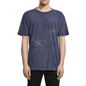 Camisetas de lavado ácido personalizadas con servicio de OEM, camisetas de lavado ácido ligeras al por mayor para hombre a la venta - Product Image 3