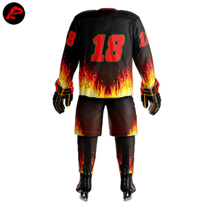 Fabrication d'usine de qualité supérieure personnalisée pour l'uniforme de hockey sur glace vêtements de sport pour adultes compte bancaire - Product Image 5