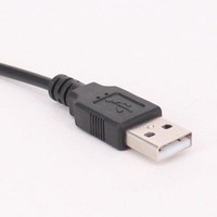 Kabel pengisi daya Transfer Data kamera Digital Universal USB mini-b cocok untuk Nikon CoolPix, L, D, P, seri kamera Digital
