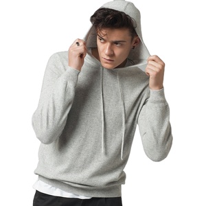 Suéter de manga larga con cremallera para hombre, cárdigan de punto de Cachemira suave, informal, superventas, con logotipo personalizado - Product Image 1