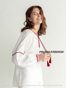 Haut de créateur à manches longues et broderie, à la mode, décontracté, pour Halloween, prix de gros - Product Image 4